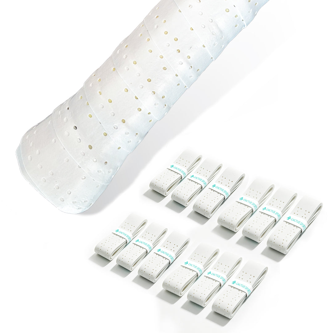 Perforated Tacky over grips for padel tennis squash pickleball badminton
