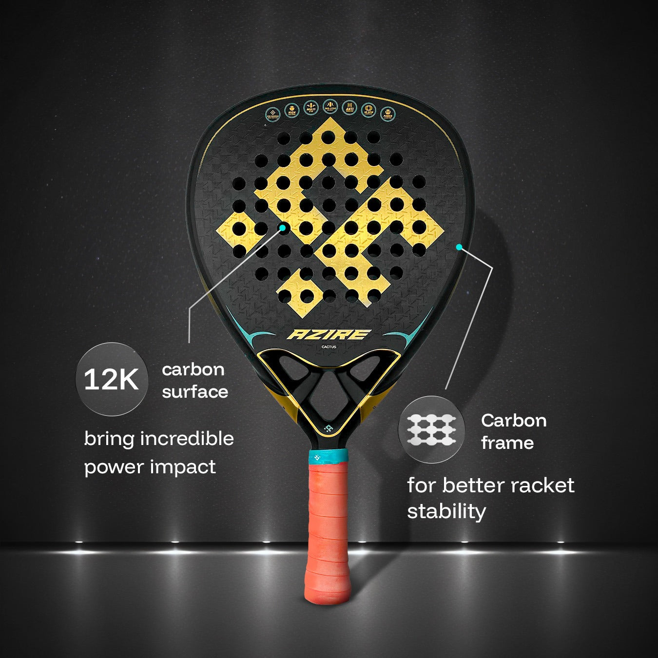 Padel Racket for Advanced & Pro Players