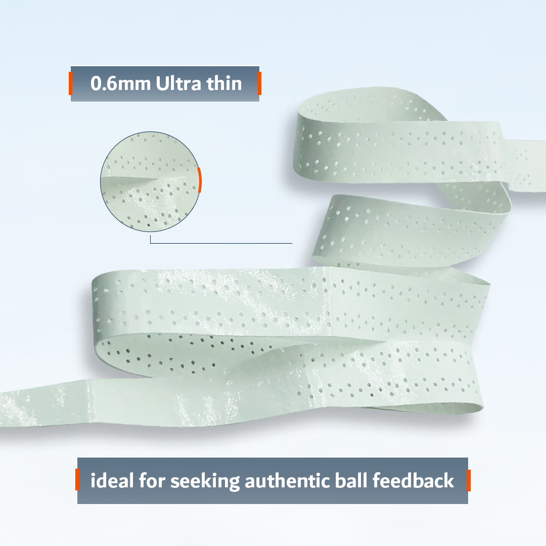 Perforated Tacky over grips for padel tennis squash pickleball badminton