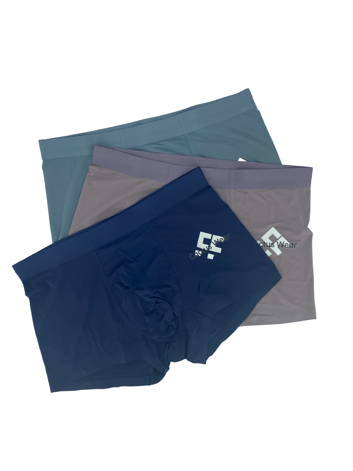 Cactus Wear Men’s Boxers Light Comfortable Breathable Underwear with Stretch Pack of 3