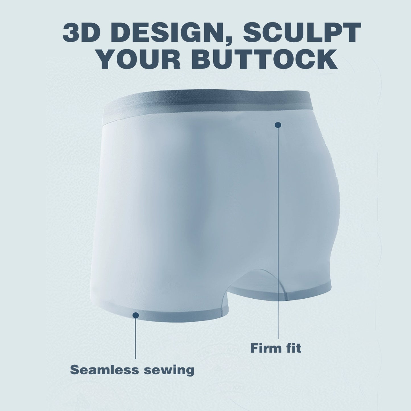 Cactus Wear Men’s Boxers Light Comfortable Breathable Underwear with Stretch Pack of 3