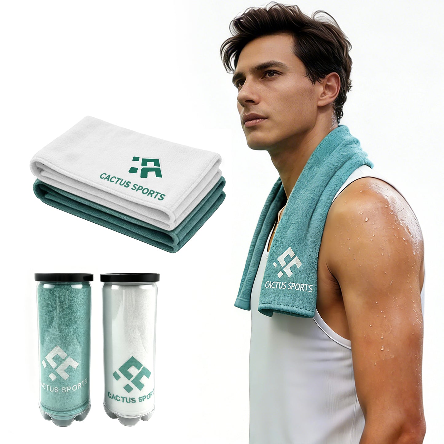 Micro fiber sport towel great sweat-absorbent quick dry extra soft for gym, all sort of sports and tournament gifts